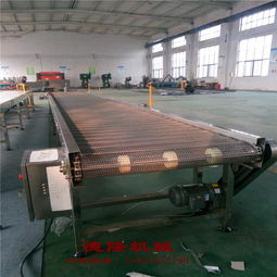 德隆工廠直銷 不銹鋼網帶傳送帶自動化輸送設備，食品專用解決方案