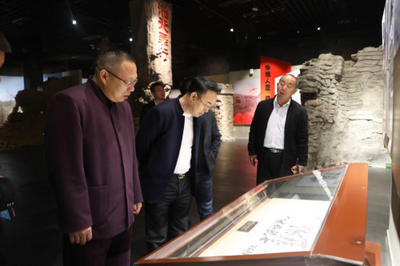 電影《血戰(zhàn)陸房》攝制組到肥城安臨站鎮(zhèn)調研取景